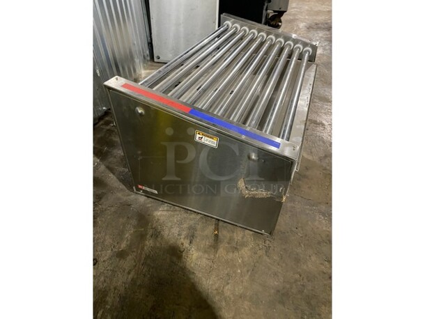 APW Wyott Commercial Countertop Hot Dog Roller Grill! All Stainless Steel! Model HR50SBW Serial 8205917080002! 120V 1Phase! - Image 4 of 8