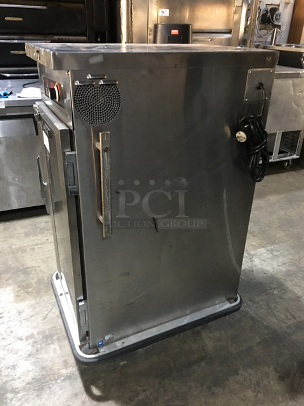 CUTE! FWE Commercial Single Door Food Warmer Cabinet! Holds Full Size Pans! All Stainless Steel! On Casters! Model: PST-10 SN: 03064051 120V 60HZ 1 Phase - Image 2 of 8