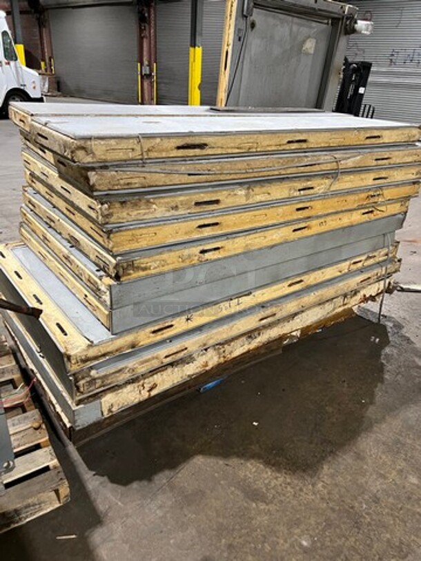 WOW! Leer Commercial 8x8 Walk In Freezer! With Floor! With Compressor And Blower! Model: 8X8X7RF SN: 53412WST8W - Image 9 of 12