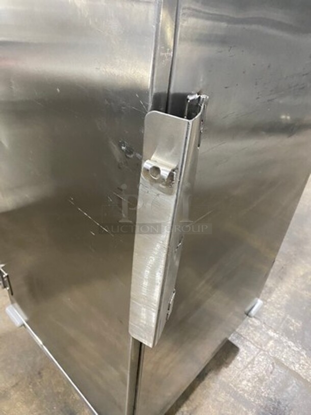 Commercial Single Door Enclosed Pan Rack! Solid Stainless Steel! On Casters! - Image 7 of 7