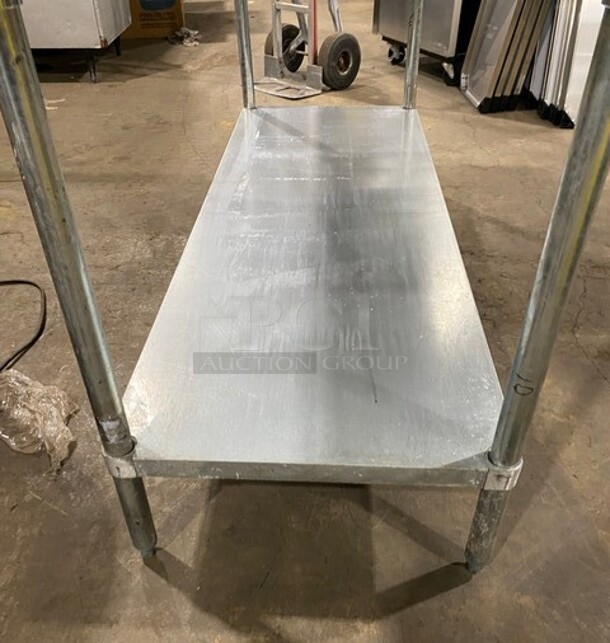 Stainless Steel Worktable! With Backsplash And Undershelf! - Image 6 of 6