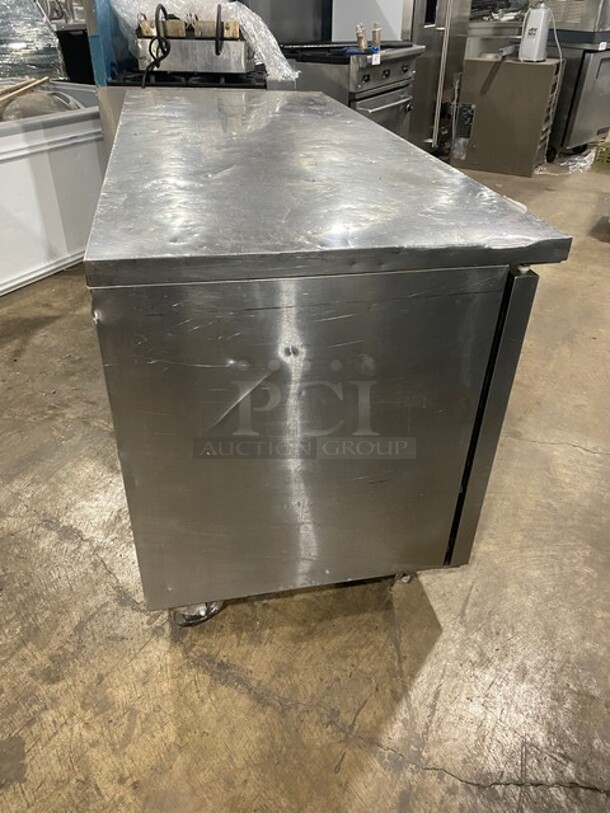 Turbo Air Commercial 3 Door Lowboy/Worktop Cooler! All Stainless Steel! On Casters! Model: TUR72SD SN: UR72808021 115V 60HZ 1 Phase - Image 2 of 8
