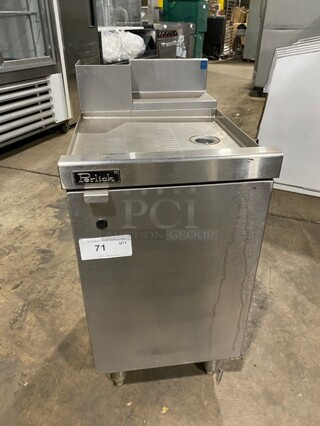 Perlick All Stainless Steel Under The Counter Drainboard! On Legs!