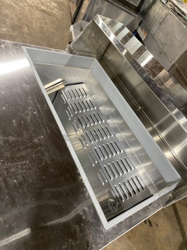 Continental Commercial Refrigerated Sandwich Prep Table! With Single Door Storage Space Underneath! All Stainless Steel! On Casters! Model: SW278 SN: 158B0875 115V 60HZ 1 Phase - Image 8 of 9