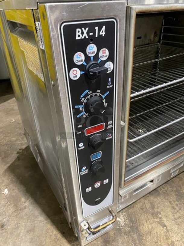 Sweet! Blodgett Double Full Size Natural Gas Powered Boilerless Combi Oven! Model   BX-14G! All Stainless Steel  On casters! 130,000 BTU Double-Stack! 2 X Your Bid Makes One Unit!  - Image 7 of 10