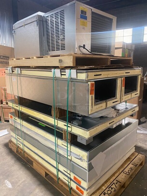 GREAT! BRAND NEW! IN THE BOX! Norlake Commercial Self Contained 6x6 Walk-In Freezer! With Floor! Self-Contained Compressor/Blower! Model: KL66CRM 208/230V 1 Phase - Image 2 of 10