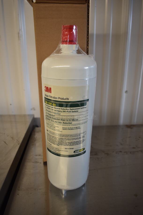 BRAND NEW IN BOX! 3M Water Filter Cartridges, Two SW-CRF-60 and SW-SR-60 - Image 1 of 7