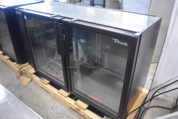 BRAND NEW! 2019 True TBB-24GAL-60G-HC-LD Metal Commercial 2 Door Back Bar Cooler Merchandiser. 115 Volts, 1 Phase. 60x26x34.5. Tested and Working!