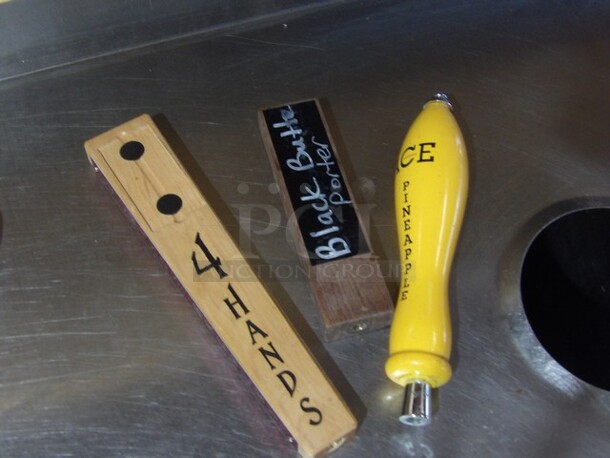 Mixed Lot of 3 Tap Handles. Your Bid X 3