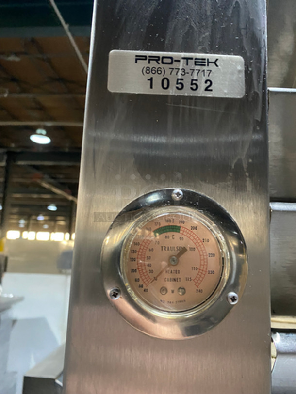 Traulsen Single Door Pass Through Heated Proofer/Food Warming Cabinet! All Stainless Steel! 115V 1 Phase - Image 8 of 8
