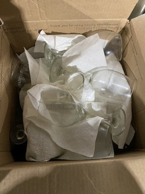 Glass Wine Cups!  - Image 3 of 5