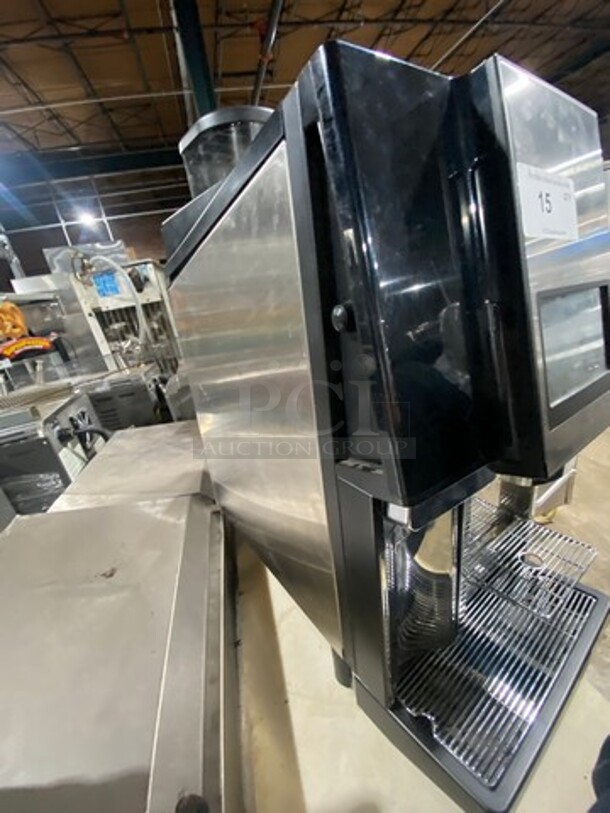 BEAUTIFUL! Bunn Commercial Countertop Automatic Espresso Machine! Touch Screen Settings! With 2 Coffee Bean Hopper! Stainless Steel Body! - Image 3 of 11