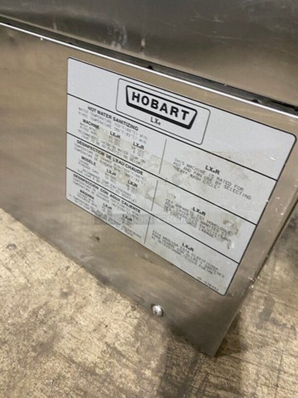 Hobart New Body Style Under The Counter Dishwasher! All Stainless Steel! - Image 8 of 9