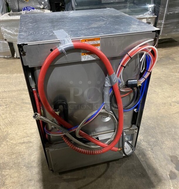 NICE! Hobart New Body Style Under The Counter Dishwasher! All Stainless Steel! ! MODEL LXEC SN:231178632 120V 1PH - Image 3 of 9