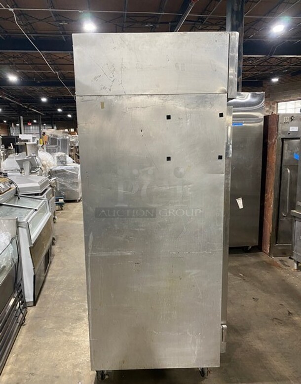 Continental Commercial 2 Door Reach In Cooler! Solid Stainless Steel! On Casters! Working When Removed! MODEL 2R SN:15499645 115V 1PH - Image 3 of 10