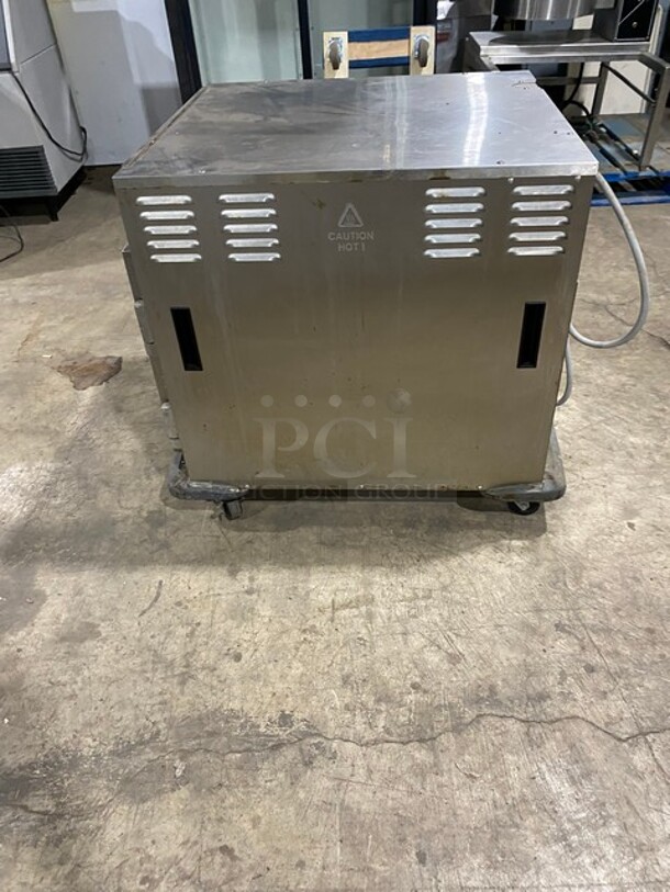 LATE MODEL! Metro C593L-SFS-U Stainless Steel Commercial Warming Cabinet on Commercial Casters! SN:C59E005633L 120V!
 - Image 3 of 8