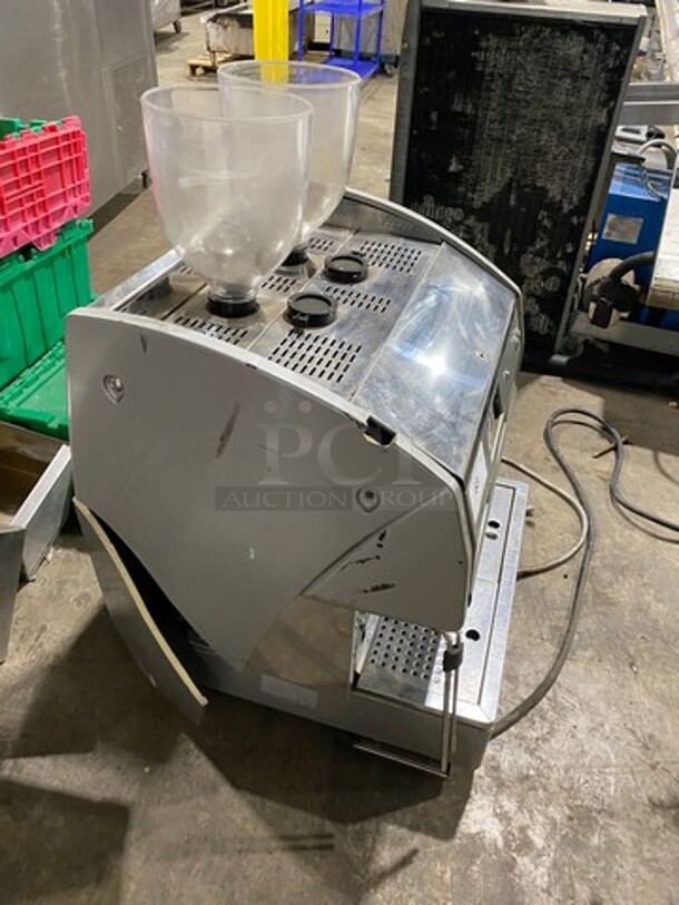 Commercial Countertop Espresso Machine! With Coffee Bean Grinder! All Stainless Steel! Model: AK2AA SN:360152 220/230V - Image 2 of 11