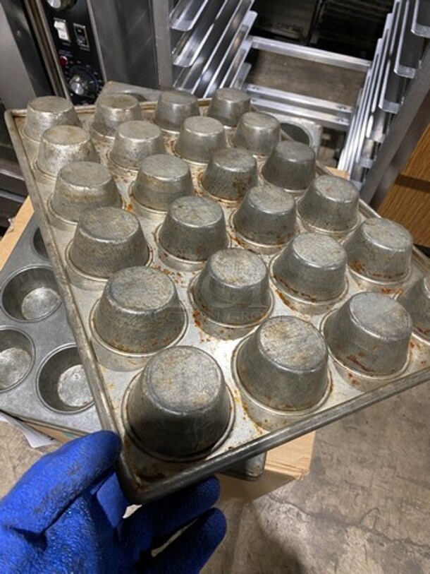 ECKO Metal 24 Cup Cupcake/Muffin Baking Pan! 4x Your Bid! - Image 4 of 6