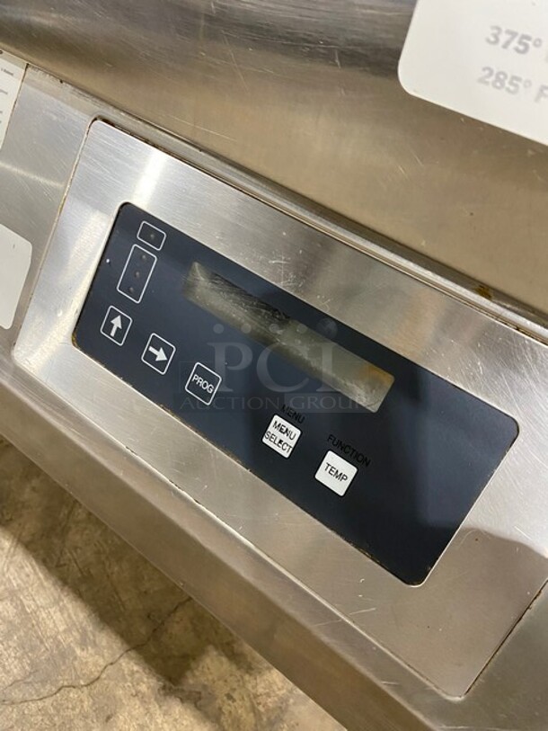 Garland Commercial Electric Powered Dual Sided Press Griddle! All Stainless Steel! On Casters! - Image 8 of 9