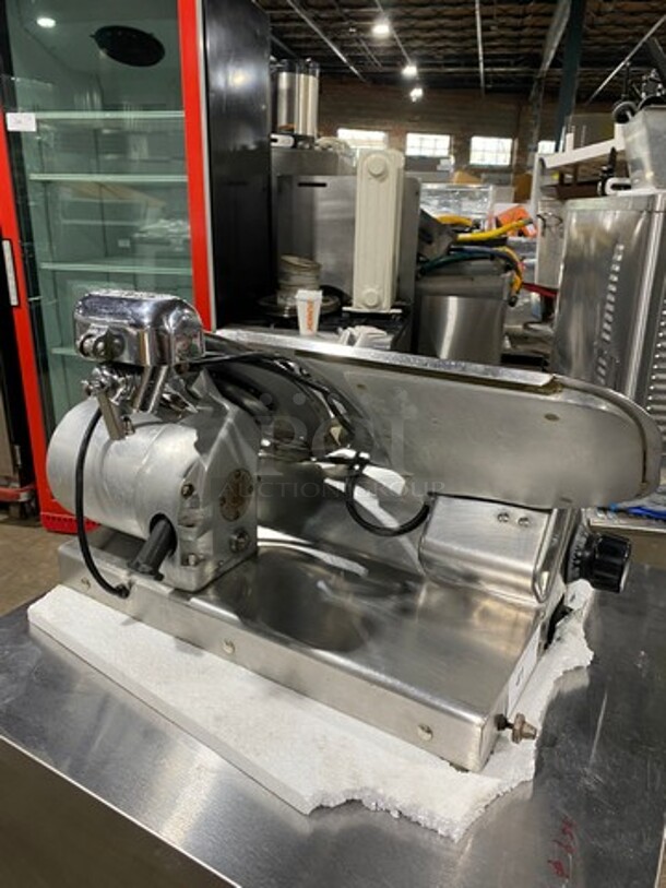 Globe Commercial Countertop Deli/ Meat Slicer! All Stainless Steel! - Image 2 of 8