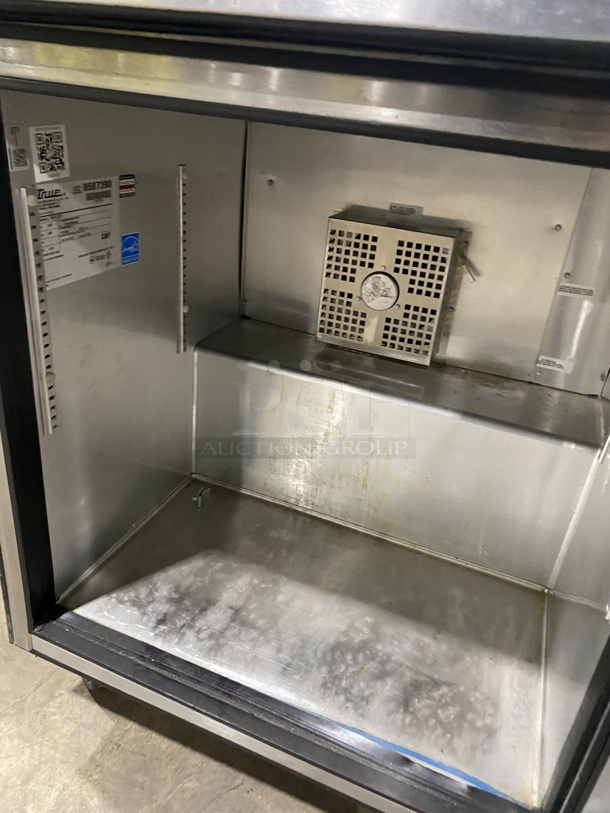 True Commercial Single Door Lowboy/Worktop Freezer! All Stainless Steel! On Casters! MODE: TWT-27F SN:8587390! 115V 1PH! - Image 5 of 8