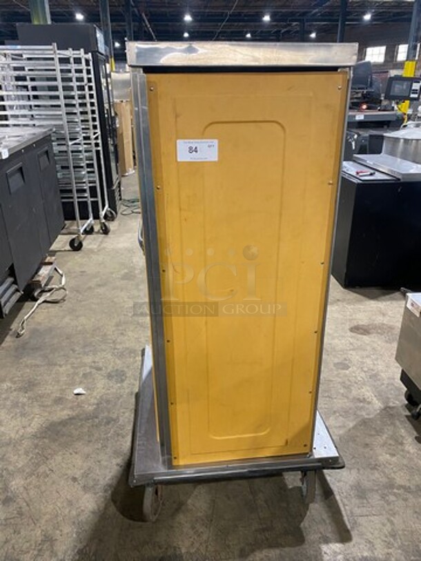 Caddy Commercial Single Door Enclosed Pan Rack! On Casters! Model: TDC24DD