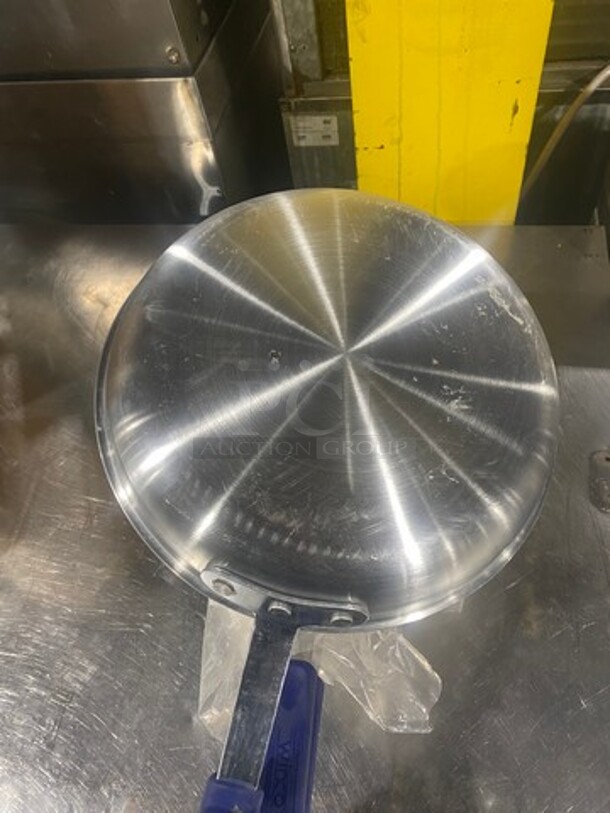NEW! Winco Stainless Steel Frying Pans! With Cool Touch Handles! 3x Your Bid! - Image 3 of 6
