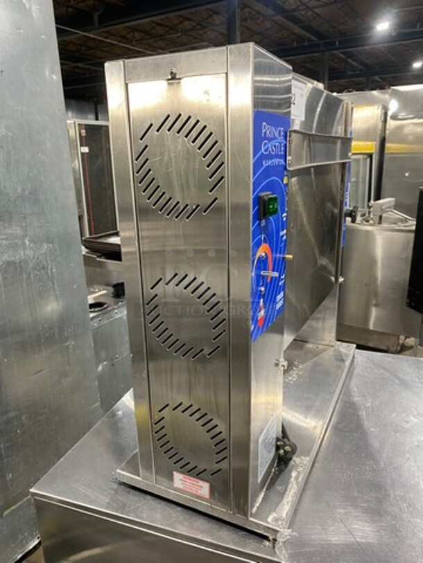 Prince Castle Commercial Countertop Vertical Bun Toaster! All Stainless Steel! Model: 297T9KFC SN: EK0203590! 115V! - Image 2 of 8