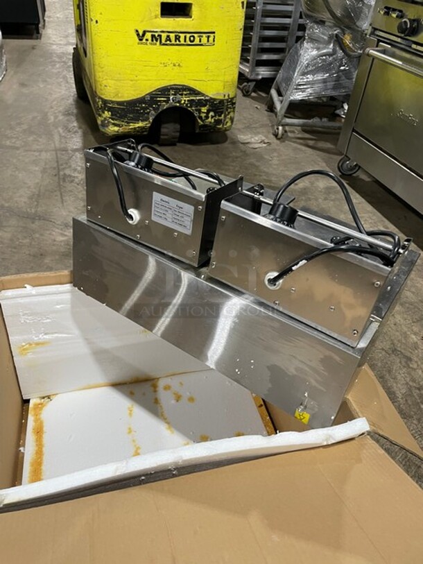 Brand New In The Box! USR Counter Top 2 Bay Electric Powered Deep Fat Fryer! Model D5000  110V 60hz! - Image 4 of 9