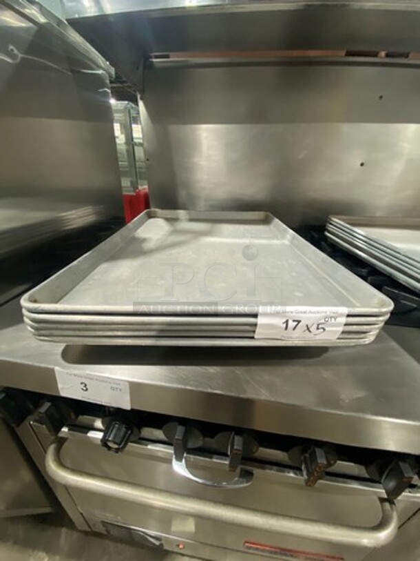 GOOD CONDITION! Full Size Baking Sheet Pans! 10x Your Bid!