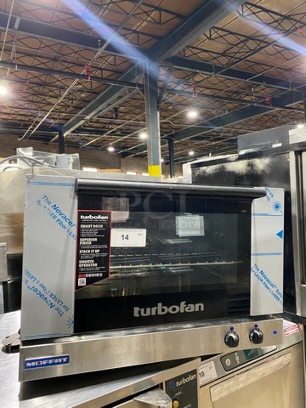 Turbofan Moffat Commercial Countertop Electric Powered Convection Oven! All Stainless Steel! Model: E27M3 SN: 1807329 208V 60HZ 1 Phase