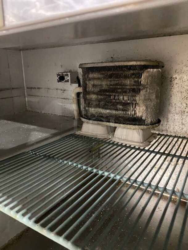 Leader Commercial Refrigerated 2 Door Lowboy! With Poly Coated Rack! All Stainless Steel! On Casters! Model: LB48SC SN: PW11M1802B 115V 60HZ 1 Phase - Image 6 of 8