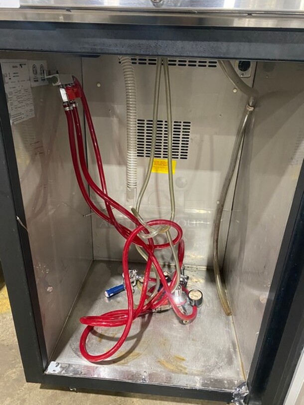 SWEET!  Micro Matic Refrigerated Dual Tap Beer Kegerator! Model MDD23ENT Serial 8101670260! 115V 1 Phase! - Image 6 of 8