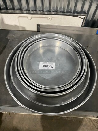 Aluminum Cake Pans! 6x Your Bid!