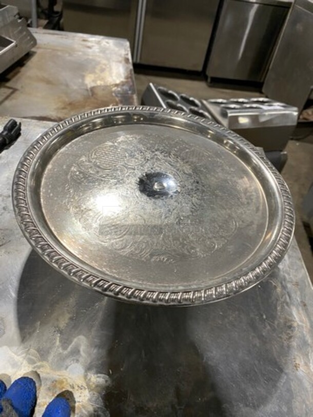 ALL ONE MONEY! Cart Full Stainless Steel Cake Display Stands! - Image 2 of 4