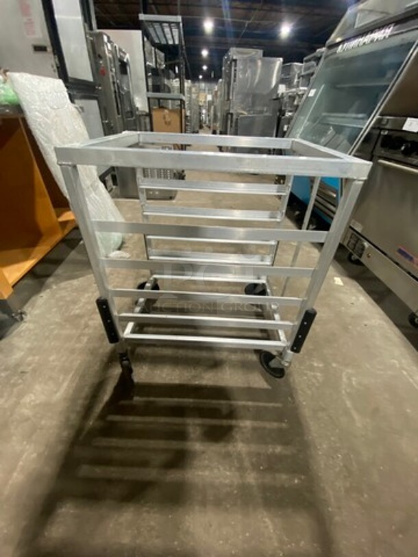 Metal Commercial Pan Transport Rack! On Casters! - Image 2 of 5