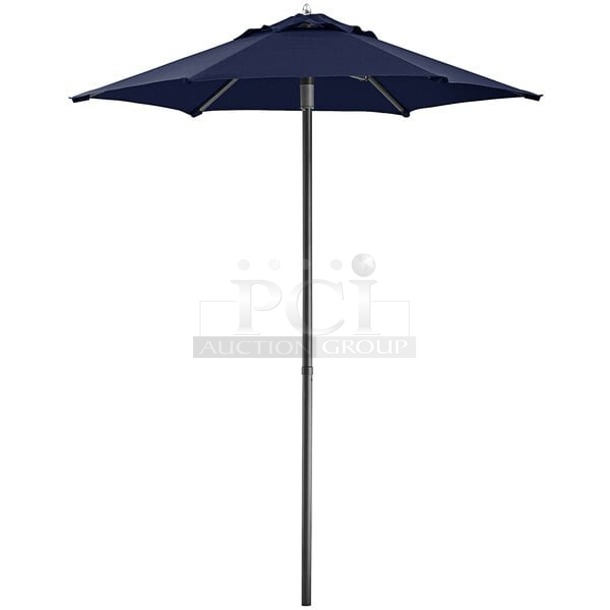 BRAND NEW UNOPENED! Lancaster Table & Seating 164UMBAL06RY 6' Push Lift Aluminum Umbrellas!! 7x Your Bid - Image 1 of 1