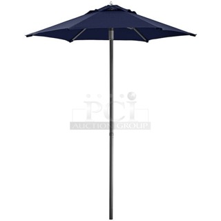 BRAND NEW UNOPENED! Lancaster Table & Seating 164UMBAL06RY 6' Push Lift Aluminum Umbrellas!! 7x Your Bid