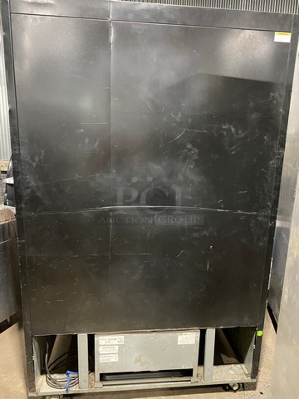 Frigoglass Commercial 2 Door Reach In Cooler Merchandiser! With View Through Doors! On Casters! Model: MC1300SV2 SN: 4712S66152 120V 60HZ 1 Phase - Image 3 of 11