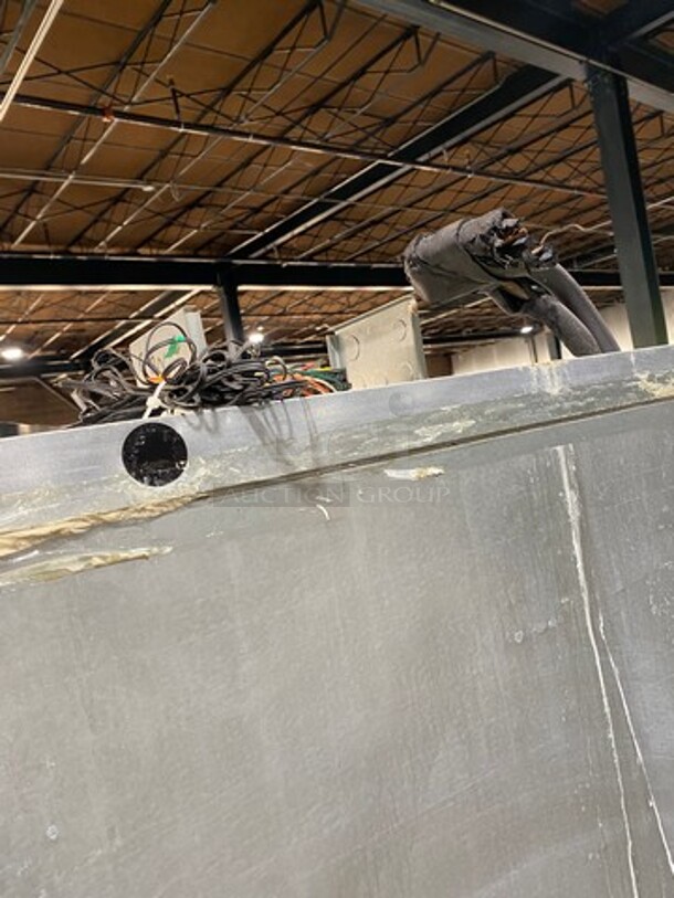 2012 Zero Zone Commercial Single Door Reach In Freezer Merchandiser! With View Through Doors! With Poly Racks! Model: 1RVZC30IM SN: 12061075671NA - Image 9 of 9