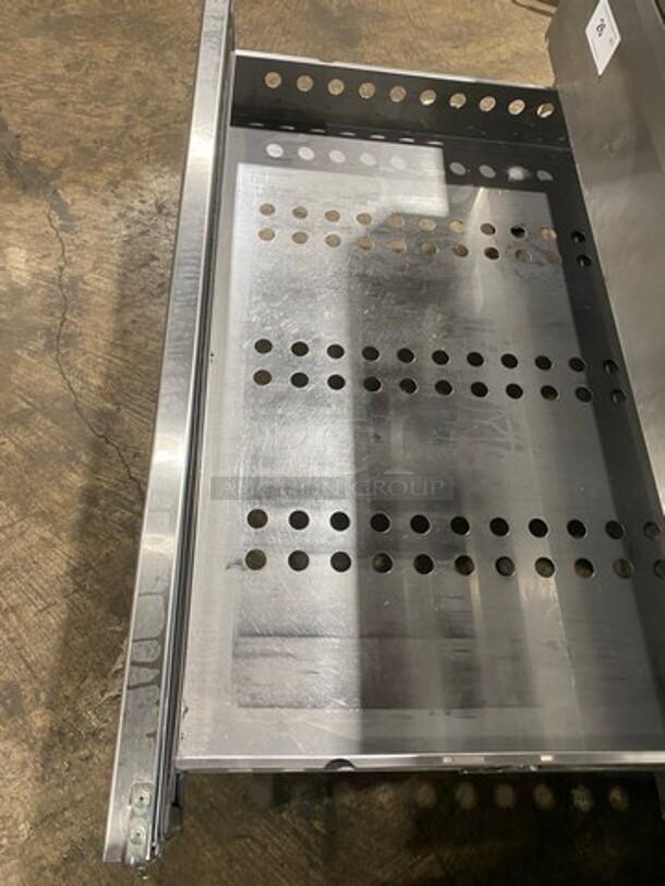 Ikon Commercial Refrigerated Chef Base! With 2 Drawer Storage Space! All Stainless Steel! On Casters! Model: KCBR60 SN: KCBR608145173 115V 60HZ 1 Phase - Image 7 of 9