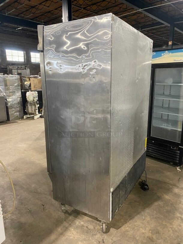 Saturn Commercial Stainless Steel 2 Door Reach In Freezer! With Poly Coated Racks! On Casters! 115V 1 Phase! Model: P49F SN: 473094! - Image 3 of 8