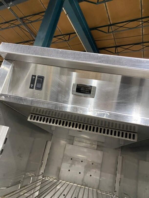 SWEET! FWE Single Door Electric Powered Food Warming Cabinet! Solid Stainless Steel! On Casters! Model: TST16CHP SN: 143977701 120V - Image 6 of 8