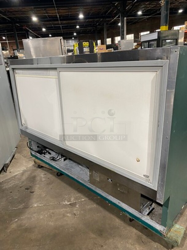 Marc Commercial Combination Dry/Refrigerated Bakery Display Case Merchandiser! With Curved Front Glass! With Sliding Rear Access Doors! Model: SPL77 120V - Image 3 of 9