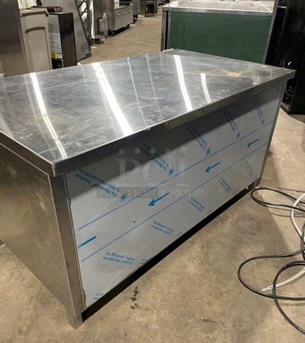 Amtekco Stainless Steel Equipment Stand Cabinets With Double Sliding Doors! - Image 3 of 11