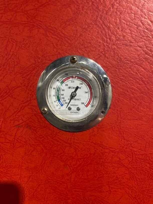 Cres Cor Commercial Insulated Warming/Proofing Cabinet! With 2 Half Doors! Holds Full Size Trays! All Stainless Steel! On Casters! - Image 7 of 7