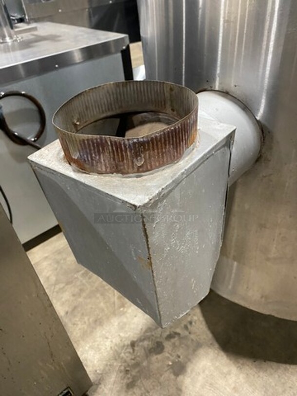 Groen Commercial Natural Gas Powered Soup Kettle! All Stainless Steel! On Legs! Model: AH/1-60 SN: 42980 - Image 8 of 11