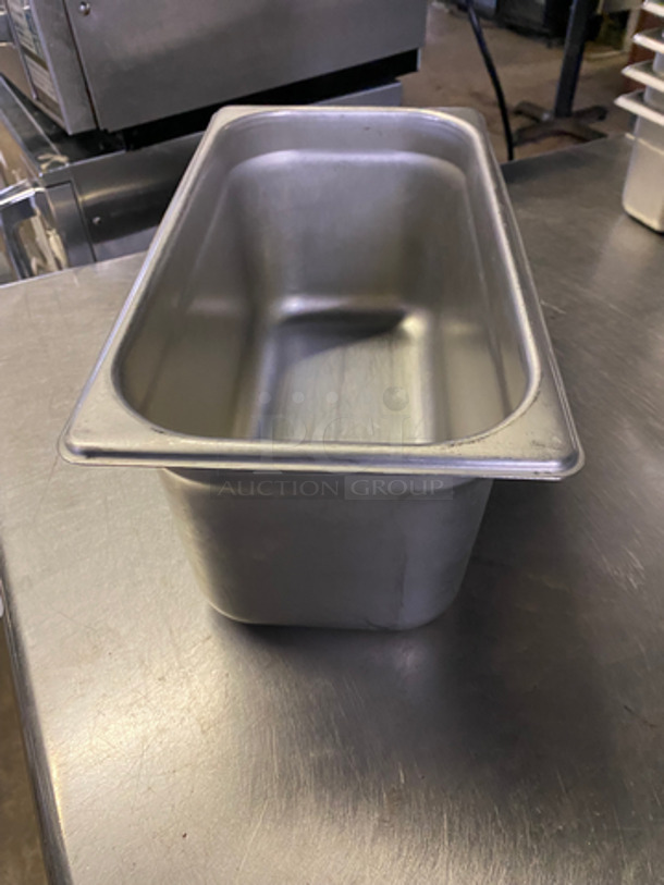 Browne Steam Table/ Prep Table Pans! All Stainless Steel! 12x Your Bid! - Image 3 of 6