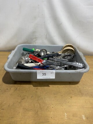 Lot Of Assorted Kitchen Utensils! All One Money!