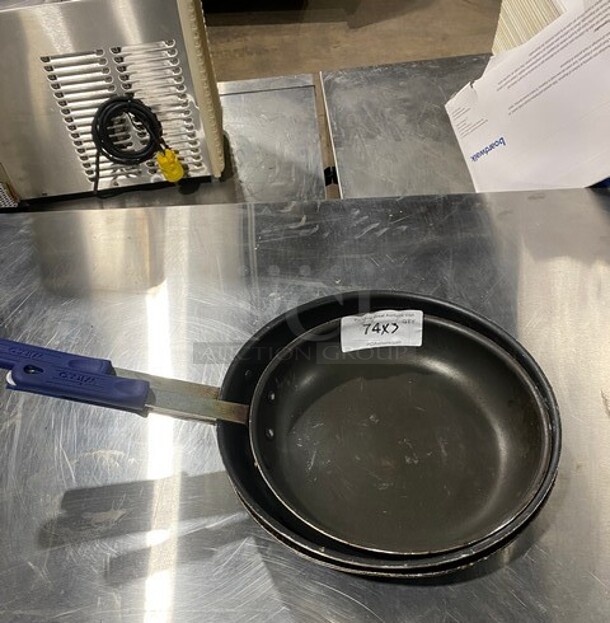 Winco Stainless Steel Frying Pans! 3x Your Bid!